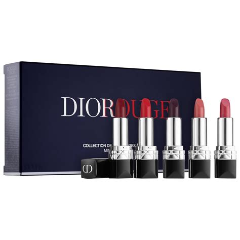 Dior mini lipstick gift set